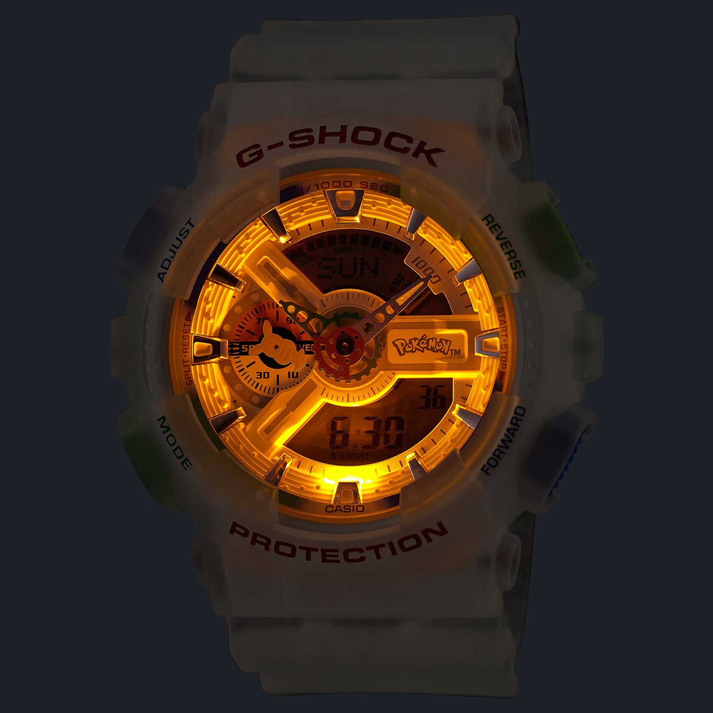 Casio G-Shock x Pokémon GA-110PKM-7AER