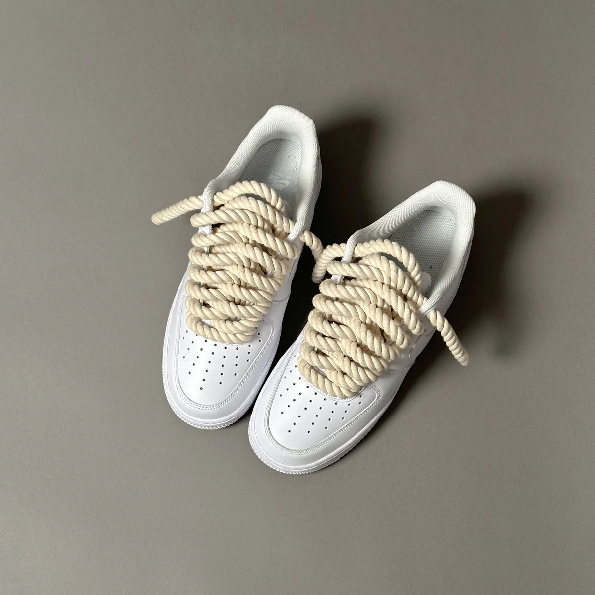 Nike Air force 1 07’ White - Ropes Laces