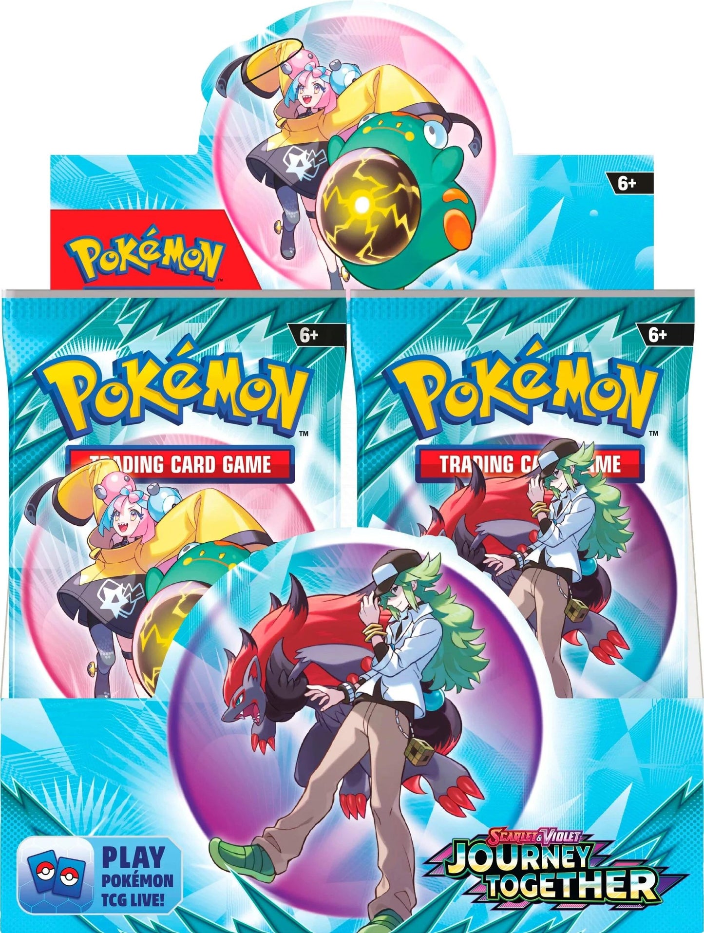 Pokémon TCG Display 36 Boosters – Journey Together - English Version