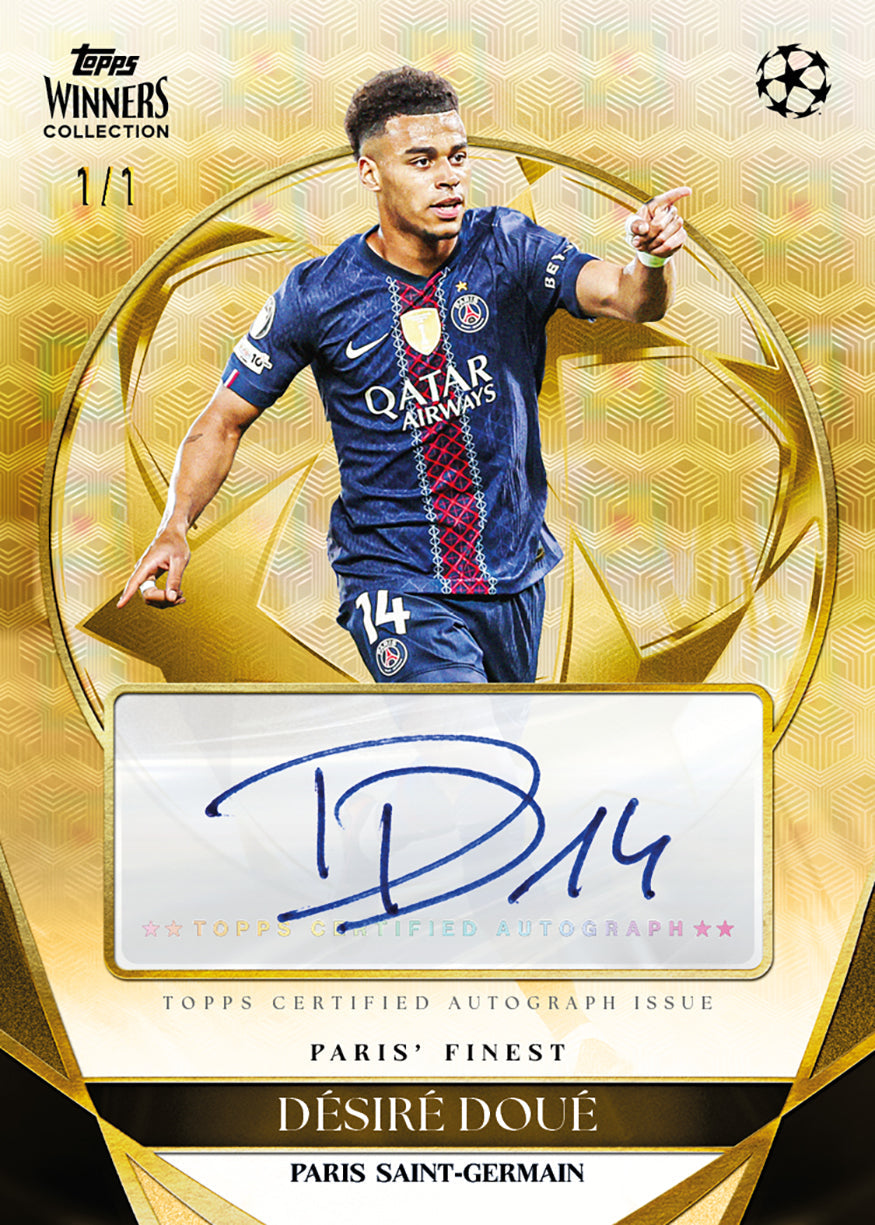 Topps Winners Collection UEFA Champions League Paris Saint-Germain 2025/26 Box