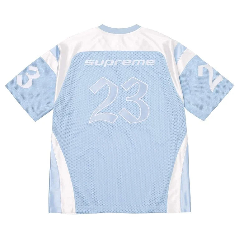 Supreme x Jordan Warm Up Jersey Light Blue