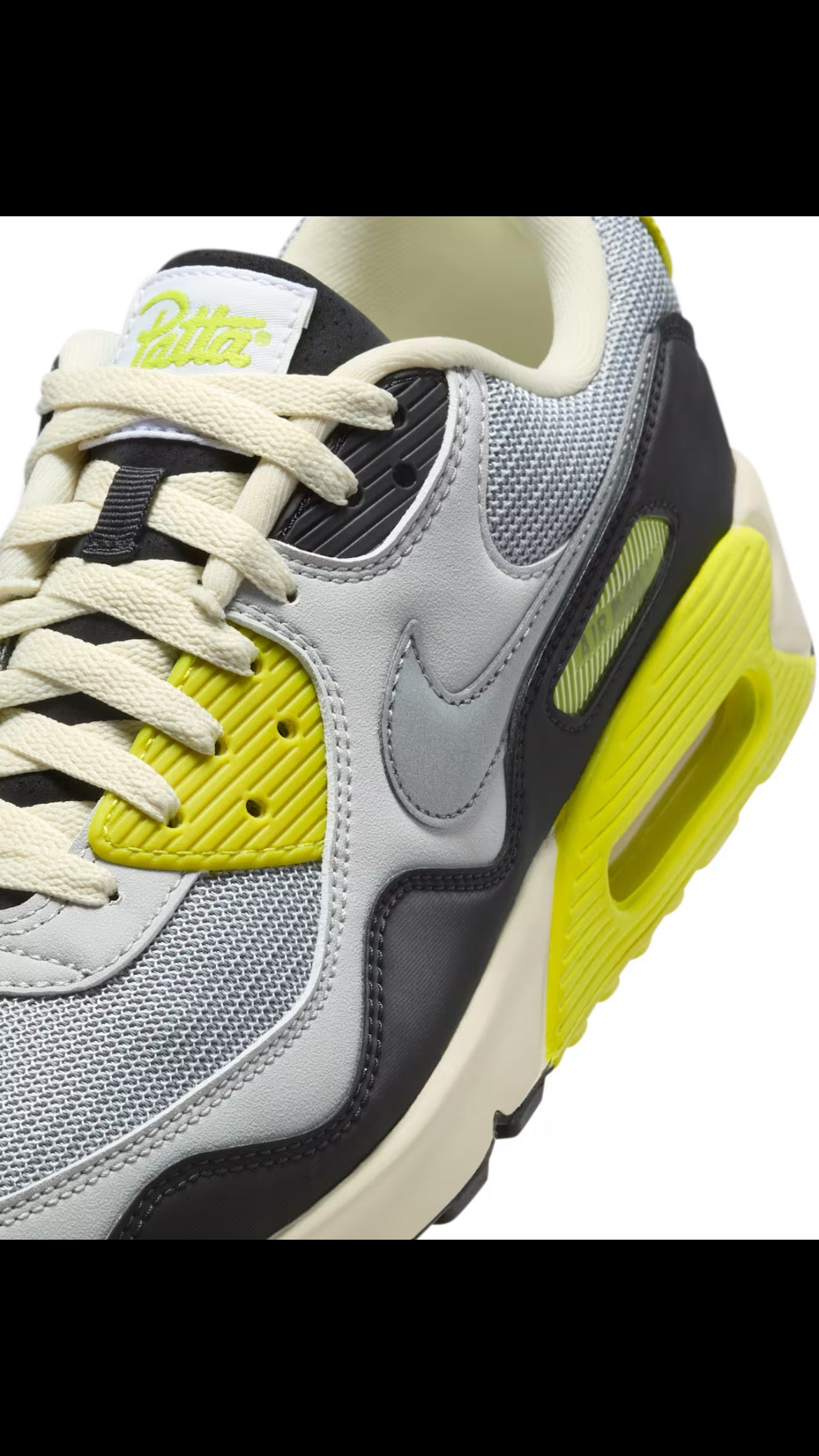 Nike Air Max 90 x Patta “Cyber and Particle Grey”