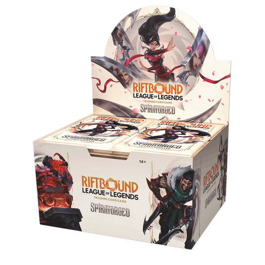 Riftbound League of Legends Spiritforged – Display Box 24 Booster (ENG)