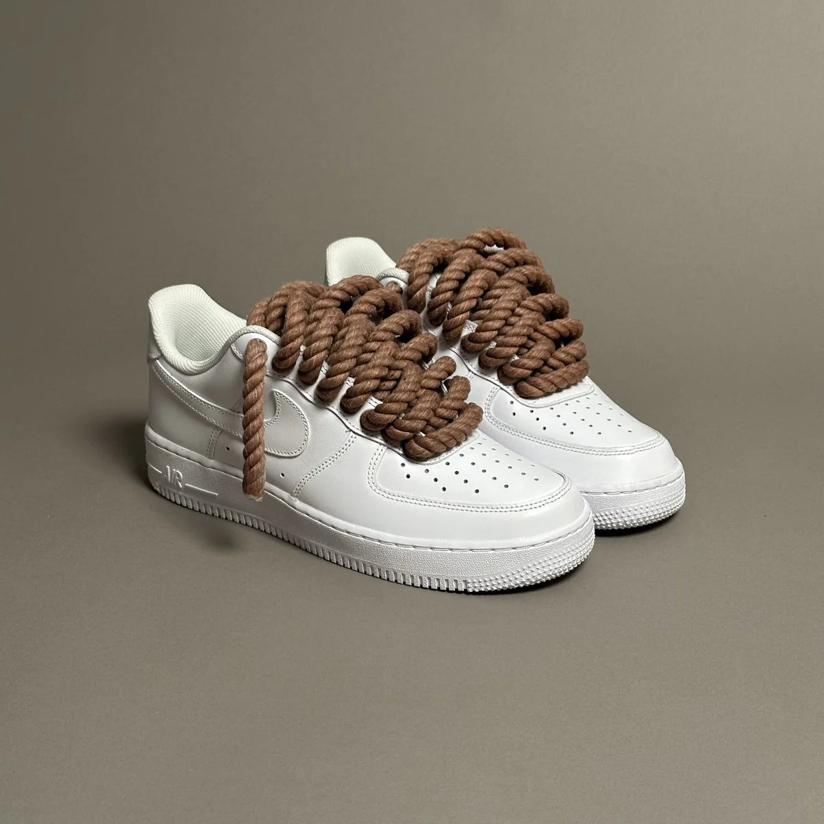 Nike Air force 1 07’ White - Ropes Laces