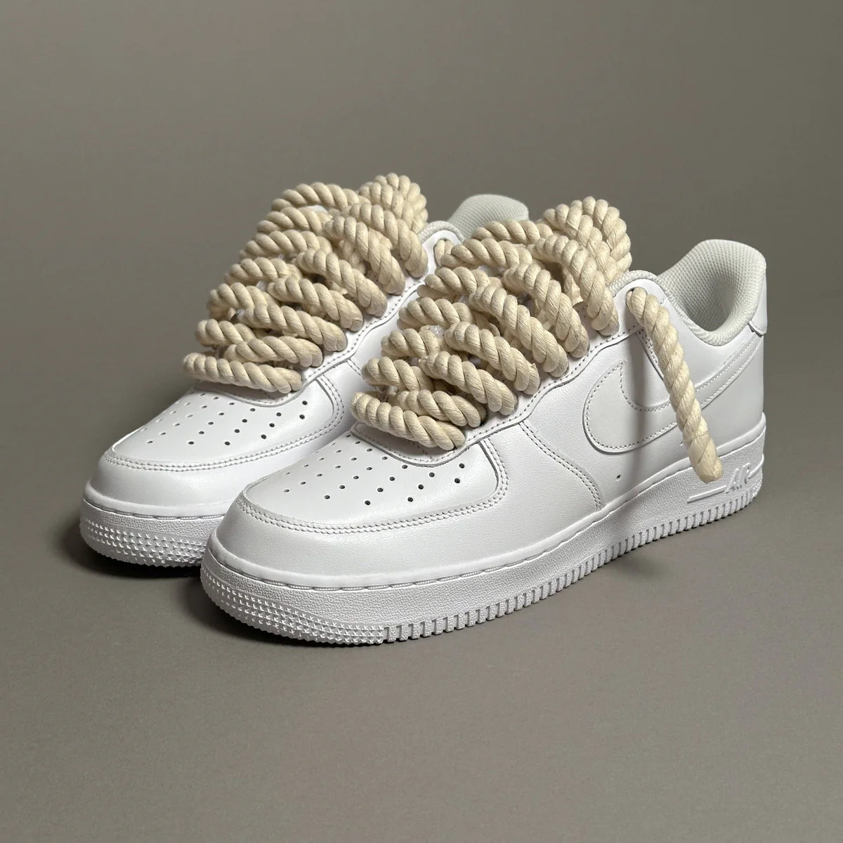 Nike Air force 1 07’ White - Ropes Laces
