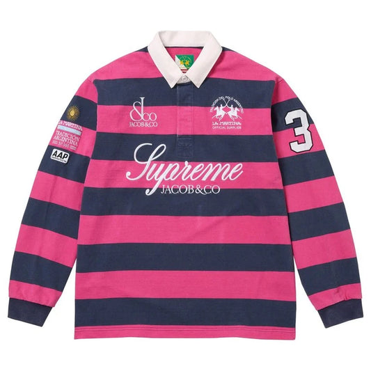 Supreme x La Martina x Jacob & Co Rugby Stripes