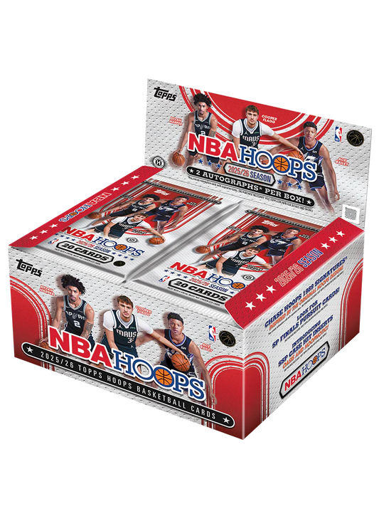 Topps NBA Hoops 2025/2026 – Jumbo Box