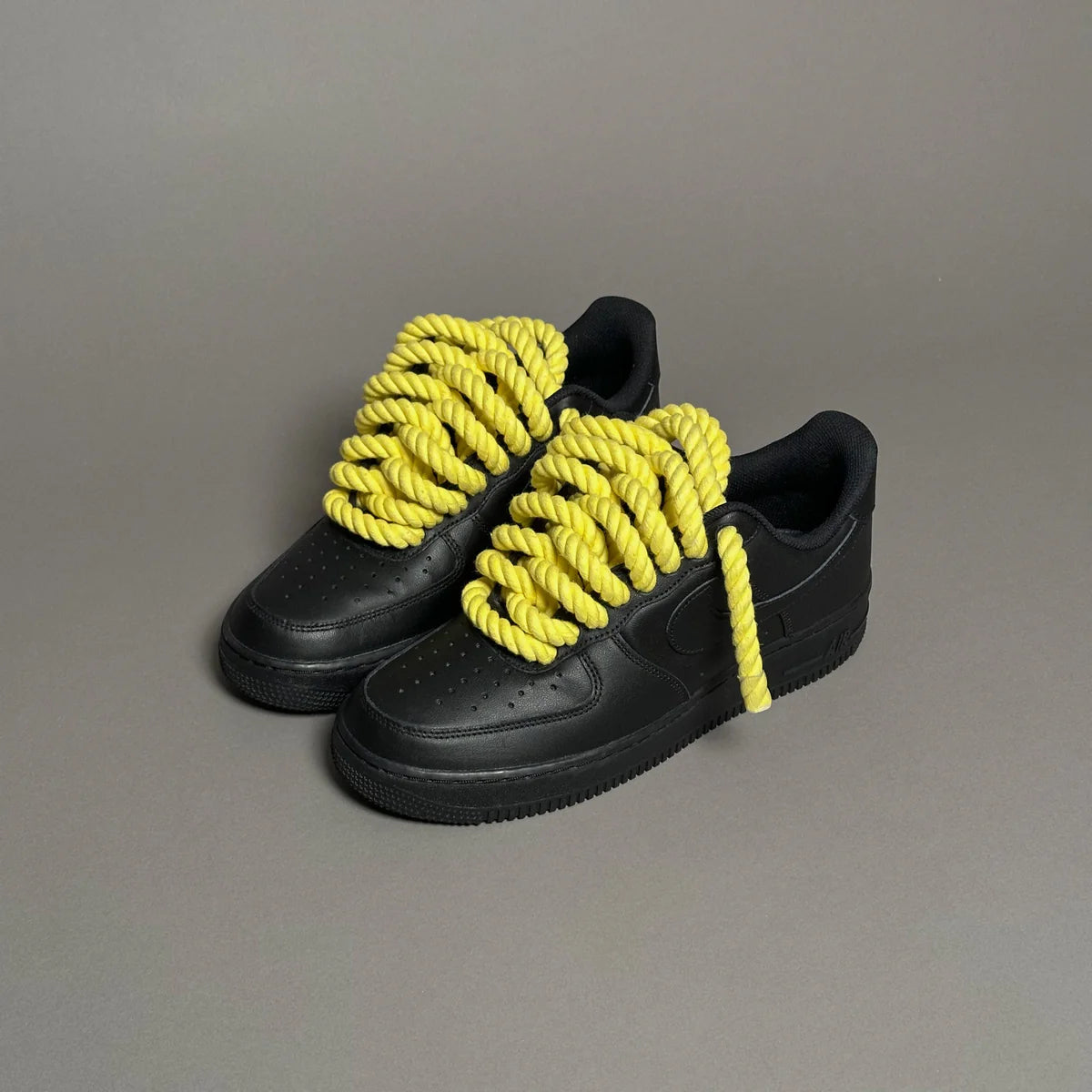 Nike Air Force 1 Black “Ropes Laces”