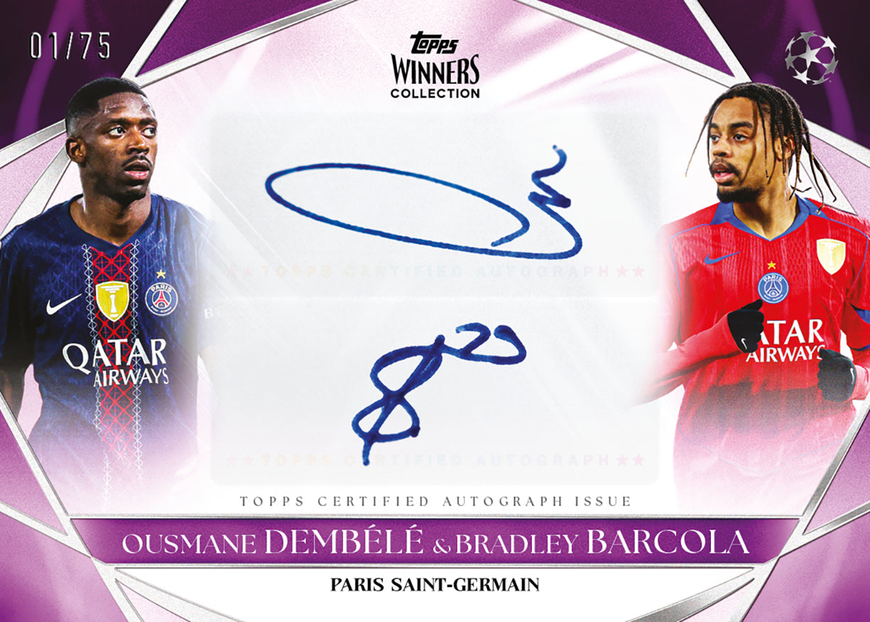 Topps Winners Collection UEFA Champions League Paris Saint-Germain 2025/26 Box
