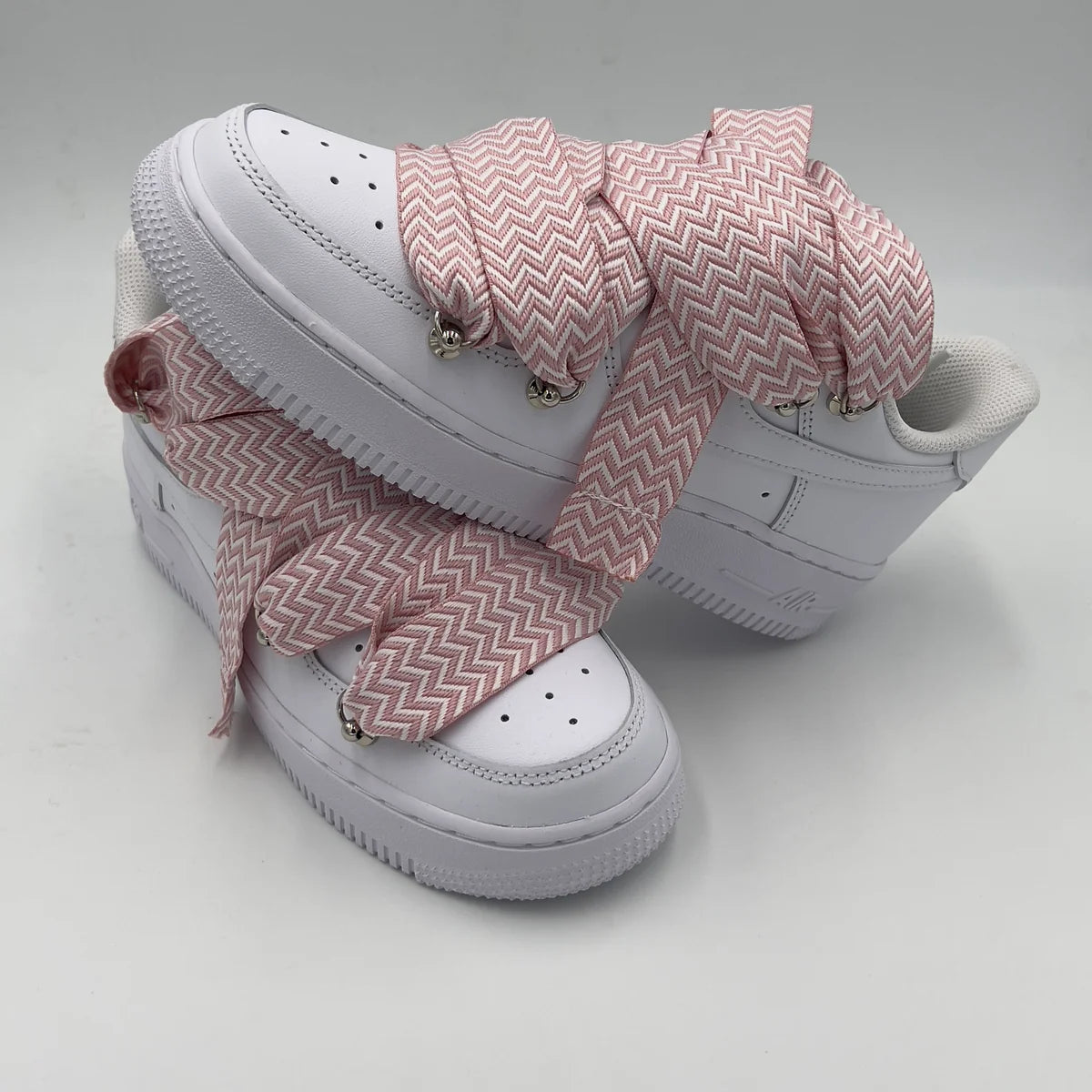 Nike Air Force 1 White Ropes Lanvin Laces