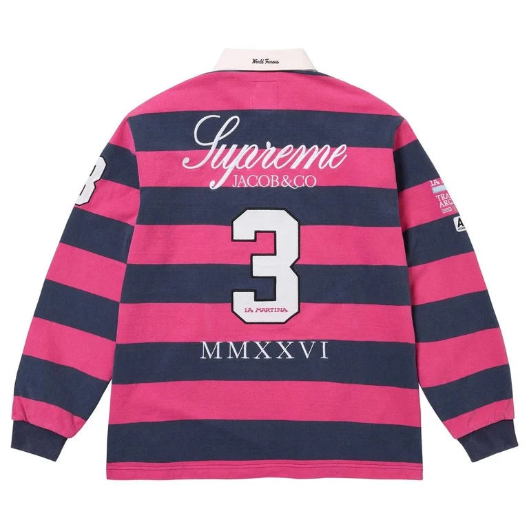 Supreme x La Martina x Jacob & Co Rugby Stripes