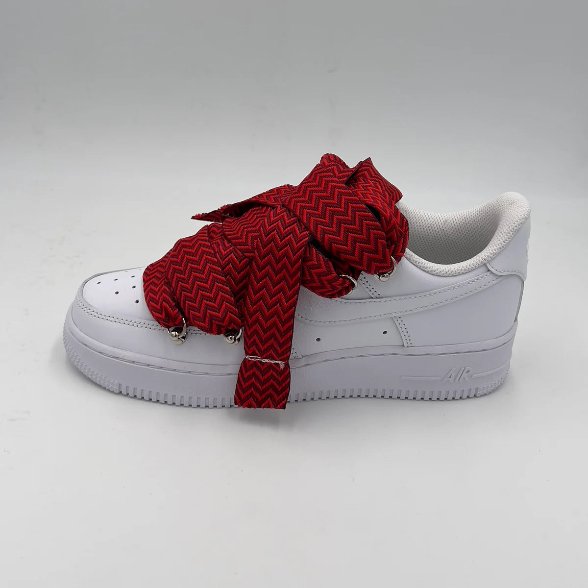 Nike Air Force 1 White Ropes Lanvin Laces