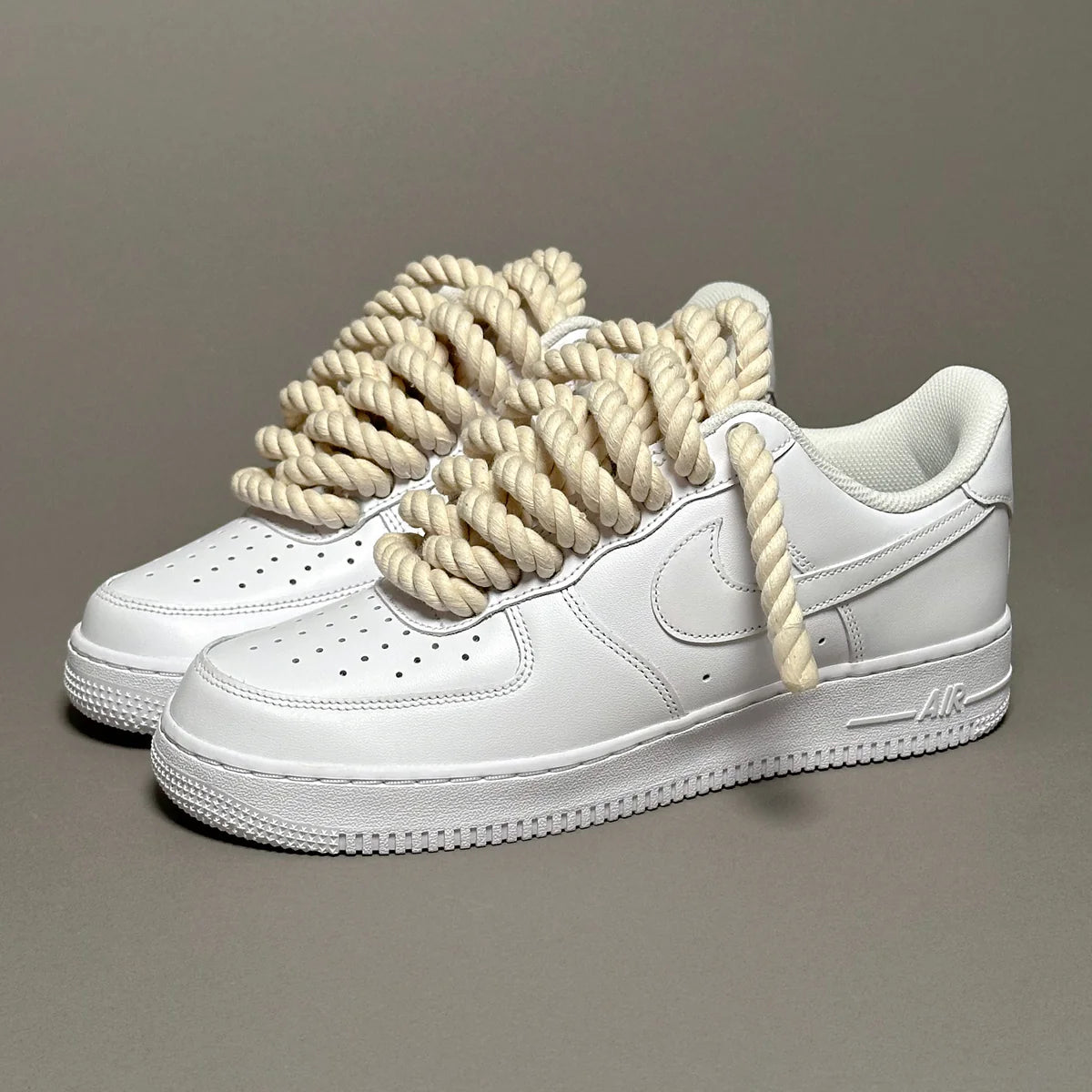 Nike Air force 1 07’ White - Ropes Laces