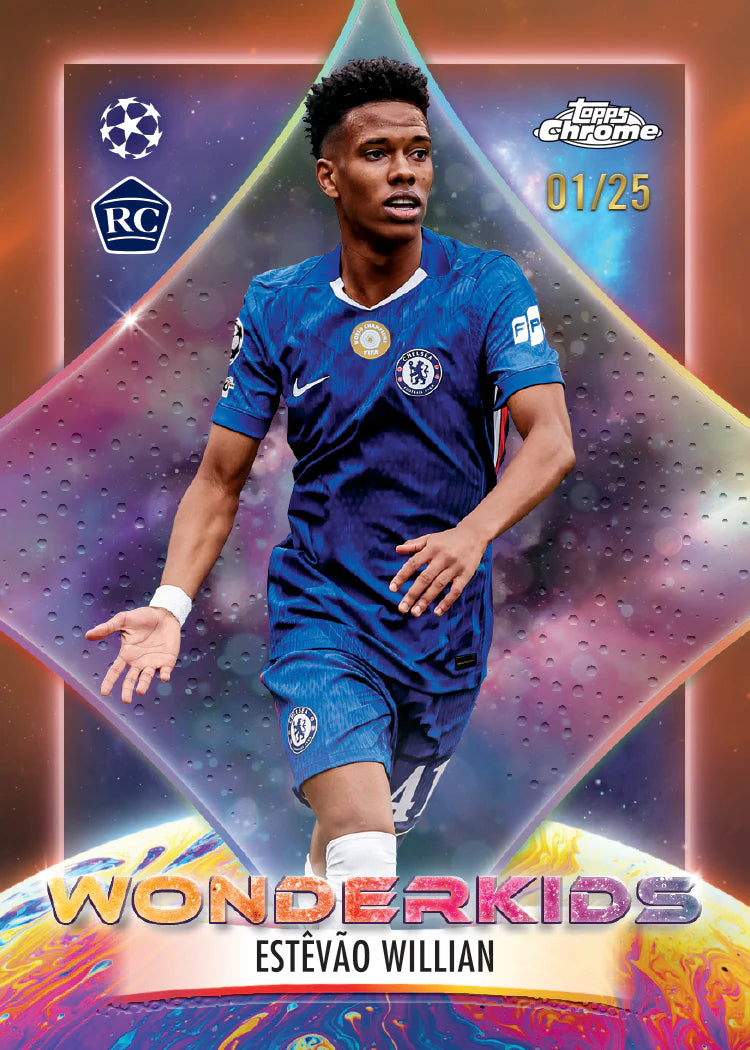 Topps Chrome UEFA Club Competitions 2025-26 Jumbo Box
