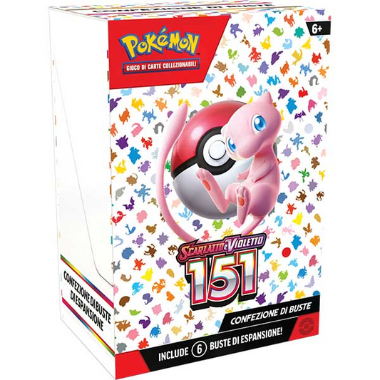Pokemon GCC Bundle 6 Bustine Scarlatto e Violetto 151 - Italiano