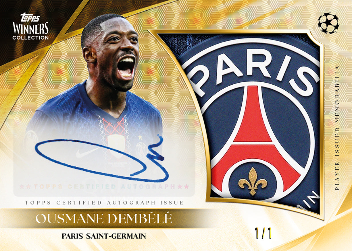 Topps Winners Collection UEFA Champions League Paris Saint-Germain 2025/26 Box
