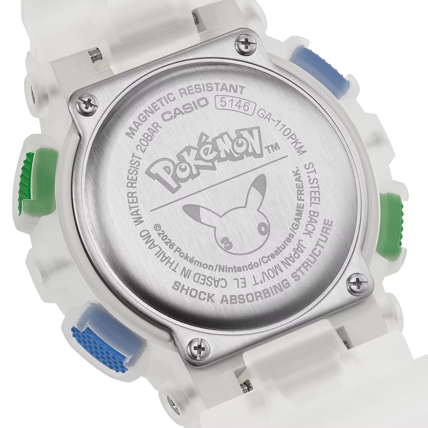Casio G-Shock x Pokémon GA-110PKM-7AER