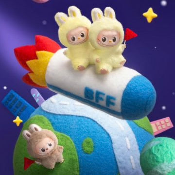 Popmart The Monsters - Labubu PIN FOR LOVE SERIES - Vinyl Plush Pendant Blind Box