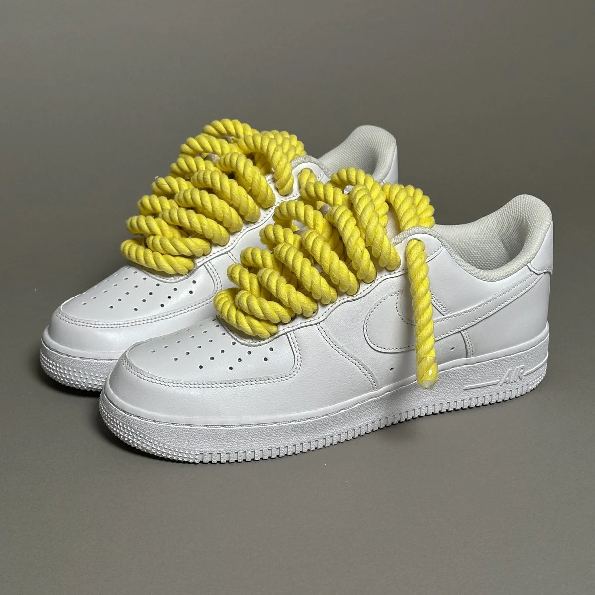 Nike Air force 1 07’ White - Ropes Laces