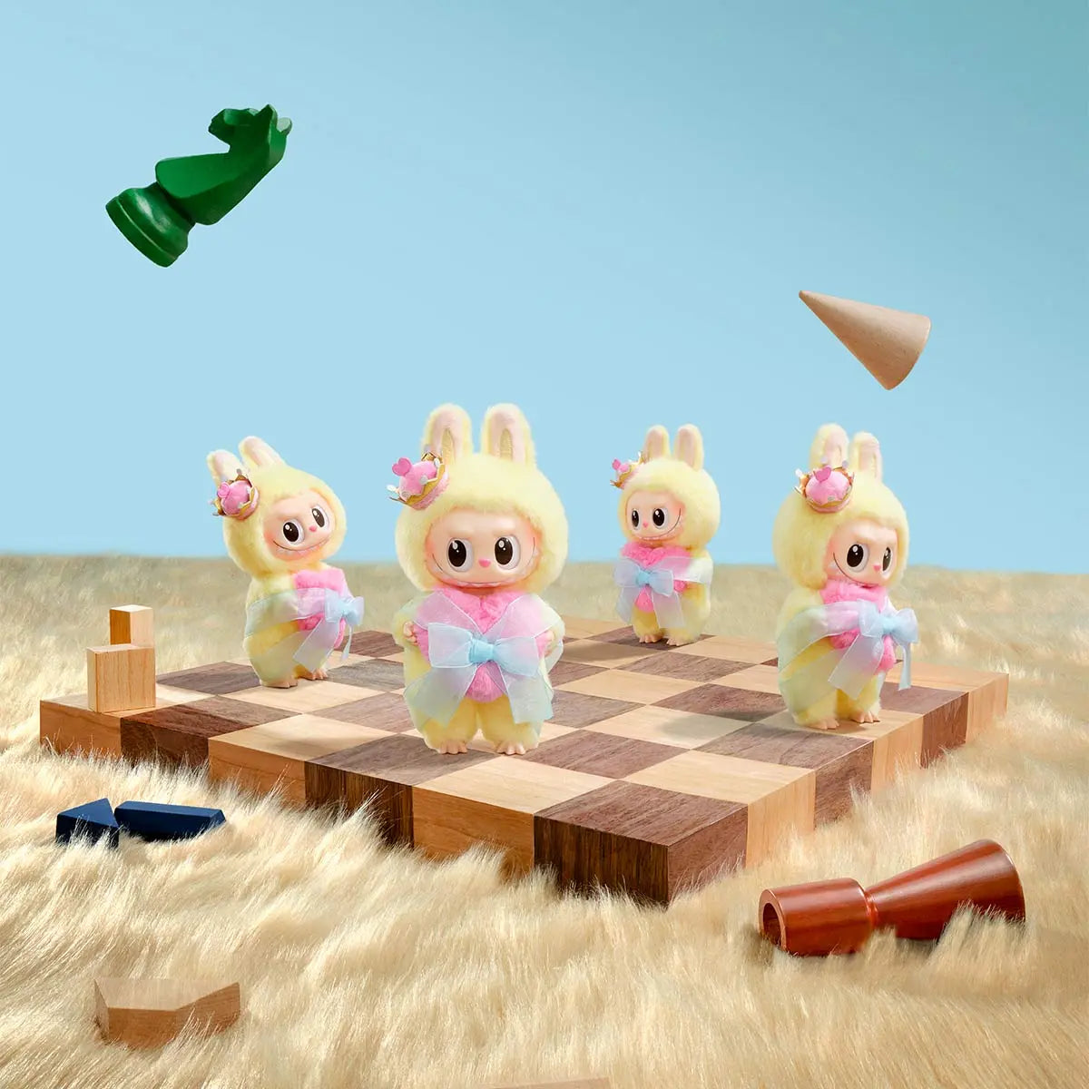 Labubu Let’s Checkmate Series – Plush Vinyl Hanging Card