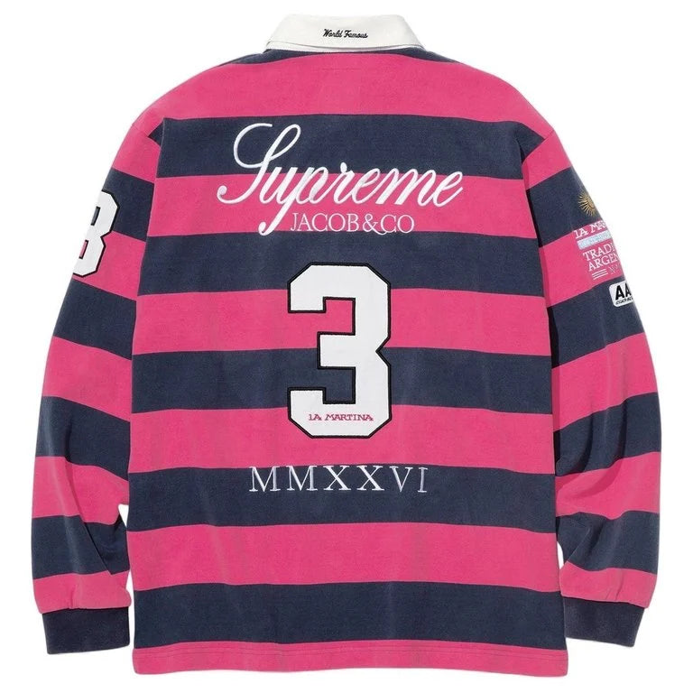 Supreme x La Martina x Jacob & Co Rugby Stripes