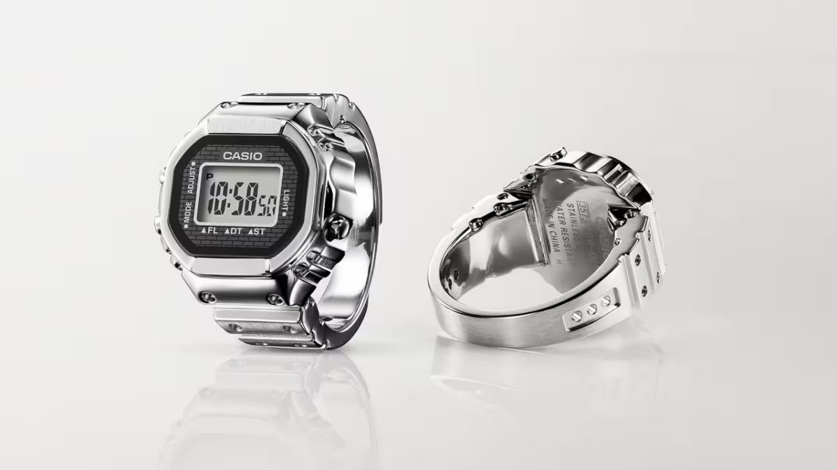Casio 50th Anniversary – Ring Watch CRW001-1