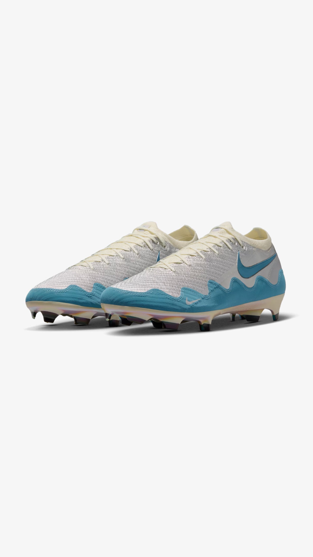 Nike Mercurial Zoom Vapor 16 Elite FG SE x Patta “Noise Aqua & Metallic Silver”