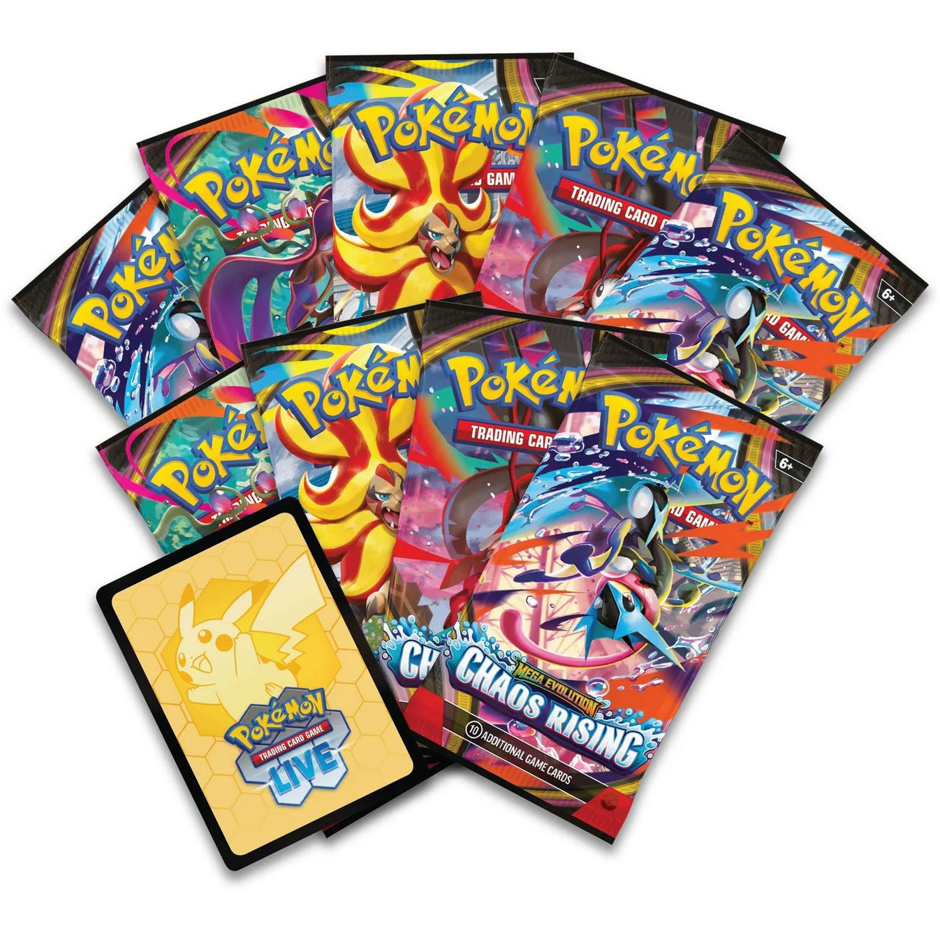 Pokémon TCG Mega Evolution ETB Chaos Rising Elite Trainer Box English