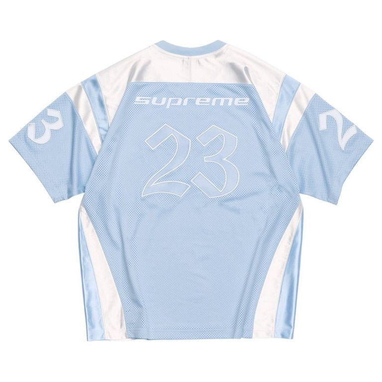 Supreme x Jordan Warm Up Jersey Light Blue