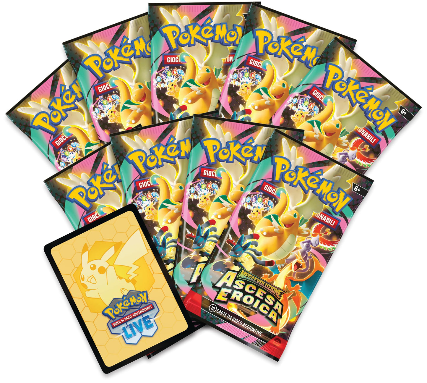Pokémon GCC Set Allenatore Fuoriclasse Megaevoluzione Ascesa Eroica