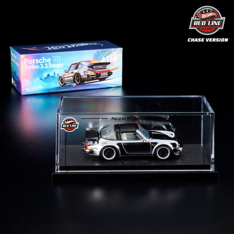 Hot Wheels RLC 1988 Porsche 911 Targa Turbo Chase