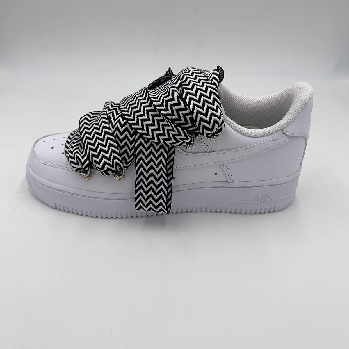Nike Air Force 1 White Ropes Lanvin Laces