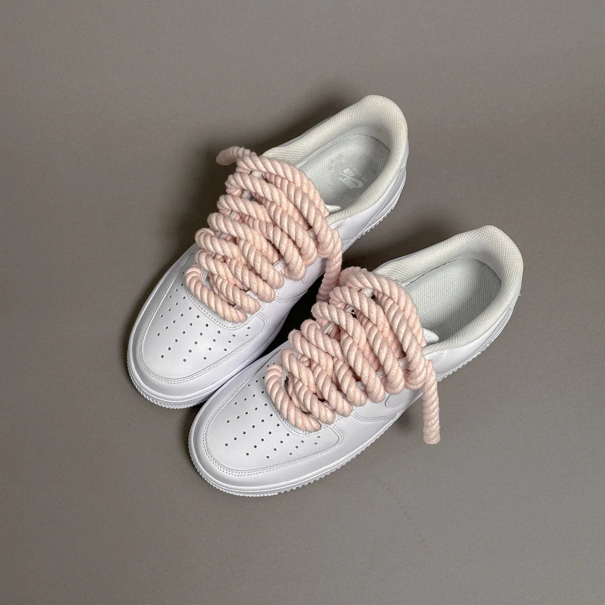 Nike Air force 1 07’ White - Ropes Laces