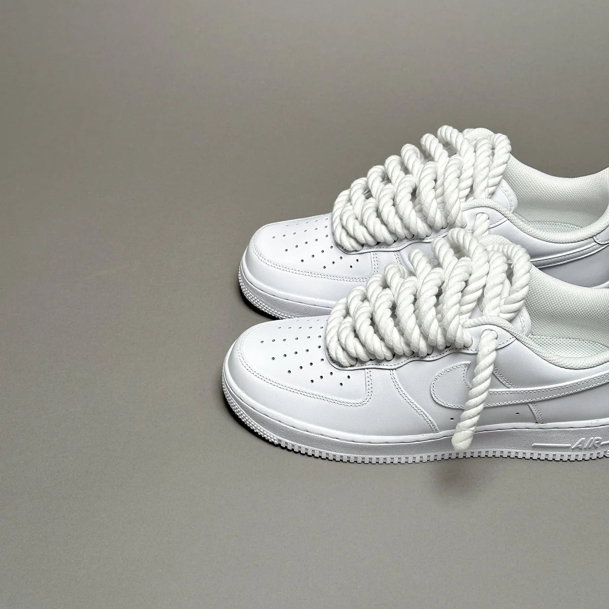 Nike Air force 1 07’ White - Ropes Laces