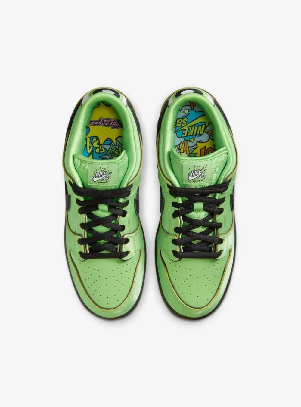 Nike SB Dunk Low x The Powerpuff Girls “Buttercup”