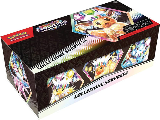 Pokemon GCC Scarlatto e Violetto Evoluzioni Prismatiche Collezione con Sorpresa - Italiano