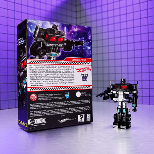 Hot Wheels x Mattel Transformers Nemesis Prime Limited Edition