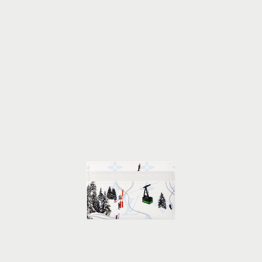 Louis Vuitton – Doppio Porta Carte di Credito “Ski Resort”