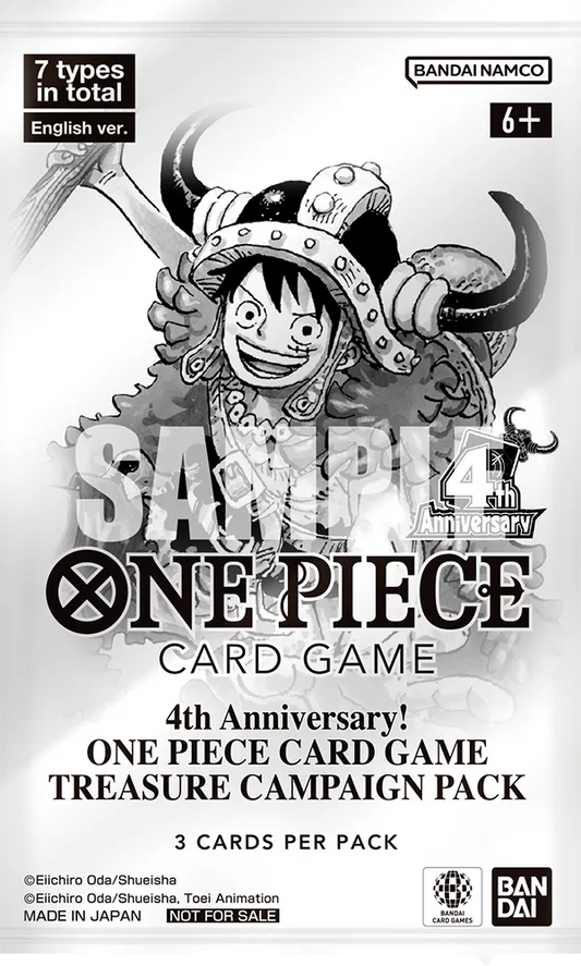 One Piece 4th Anniversary Four Emperors Treasure Pack (ENG)