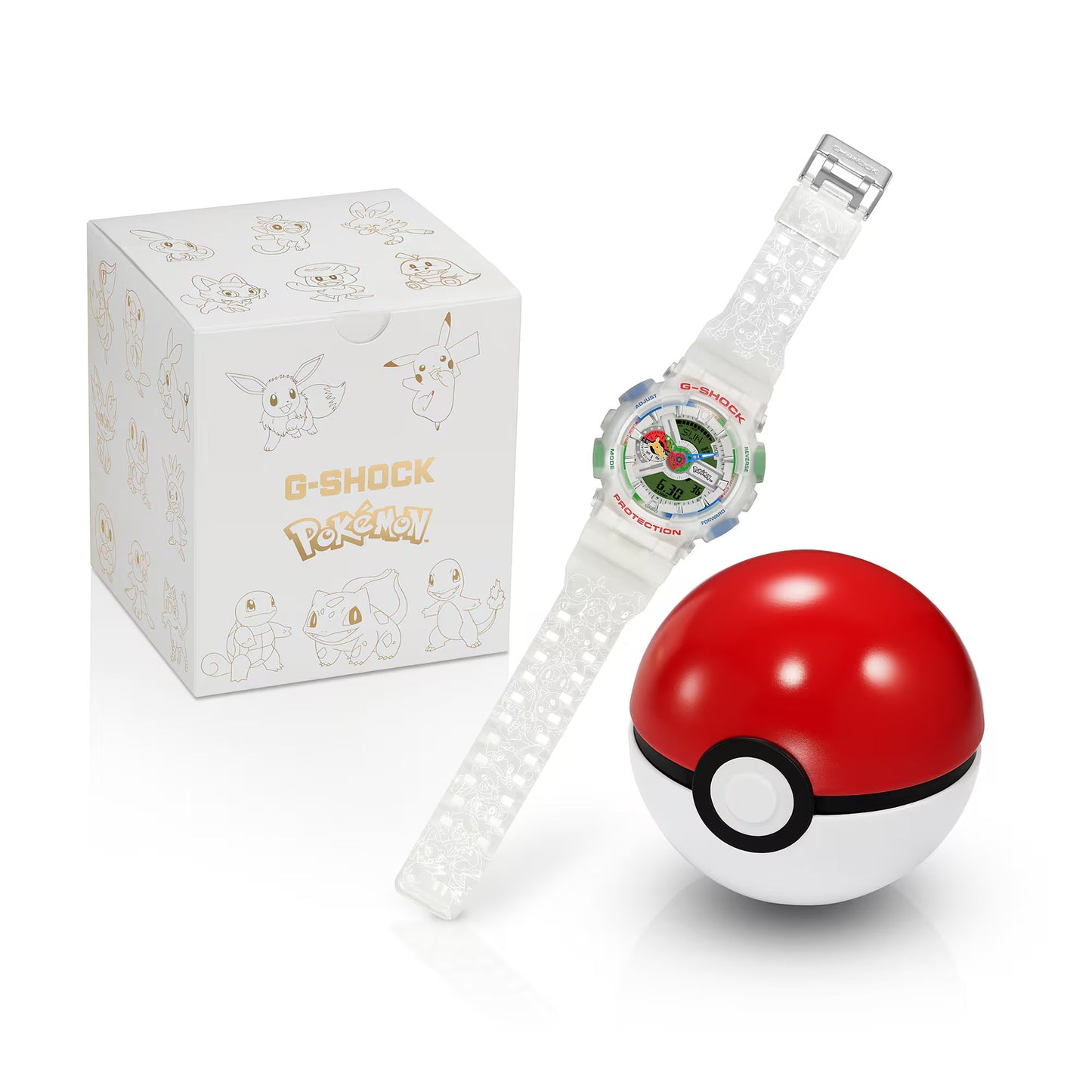 Casio G-Shock x Pokémon GA-110PKM-7AER