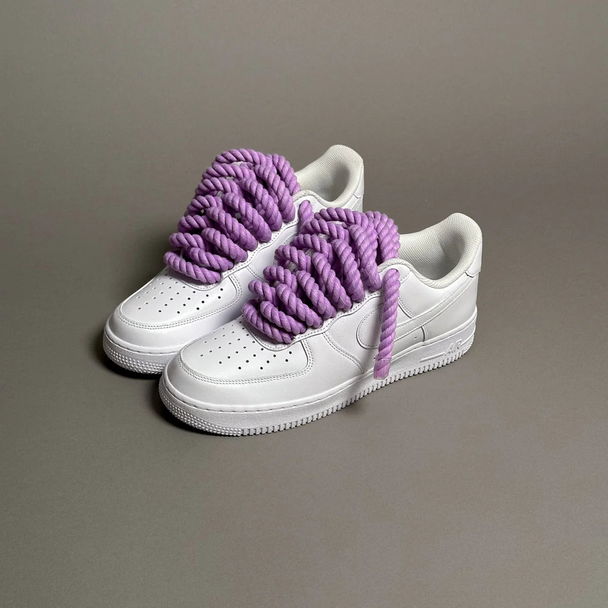 Nike Air force 1 07’ White - Ropes Laces