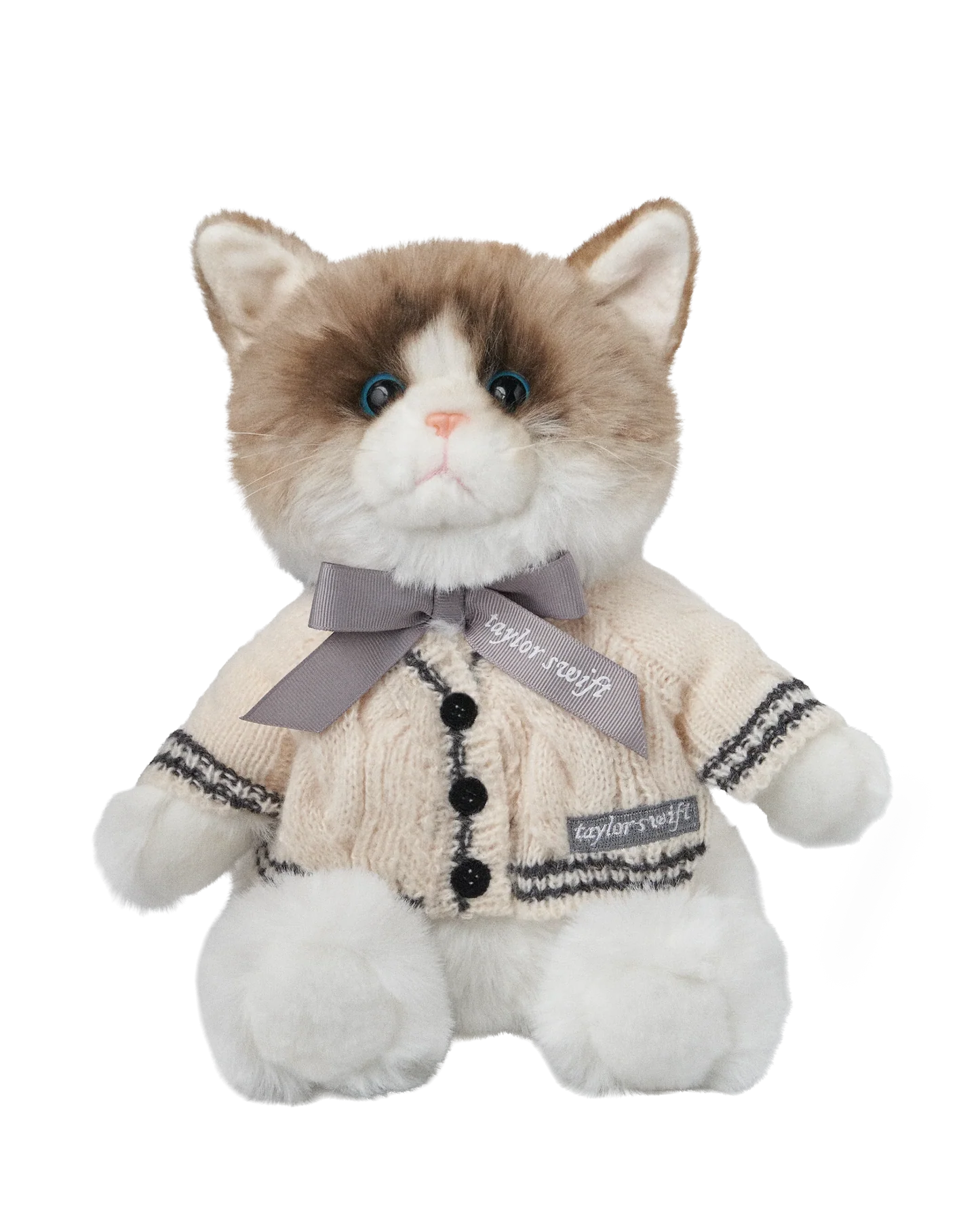 Taylor Swift Folklore Album Cardigan Plush Cat
