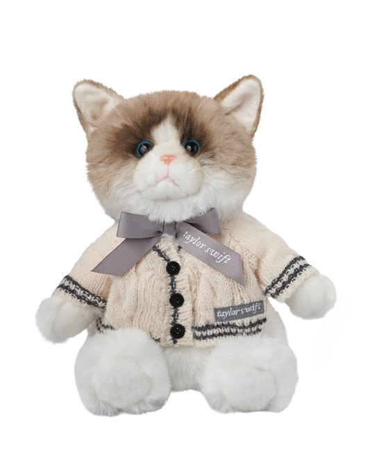 Taylor Swift Folklore Album Cardigan Plush Cat