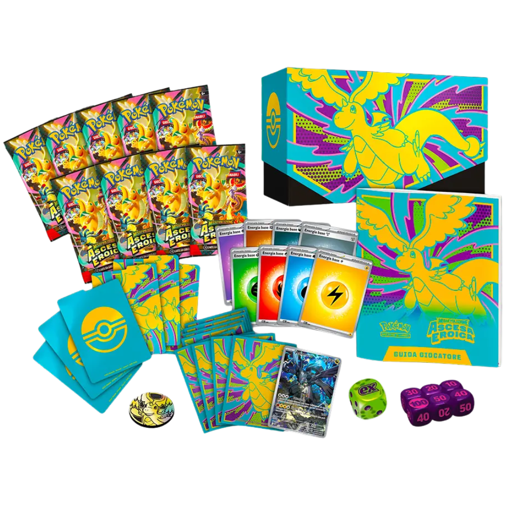 Pokémon GCC Set Allenatore Fuoriclasse Megaevoluzione Ascesa Eroica