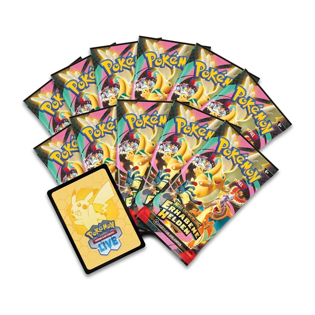 Pokémon Center Top Trainer Box Mega Evoluzione Erhabene Helden (DE)