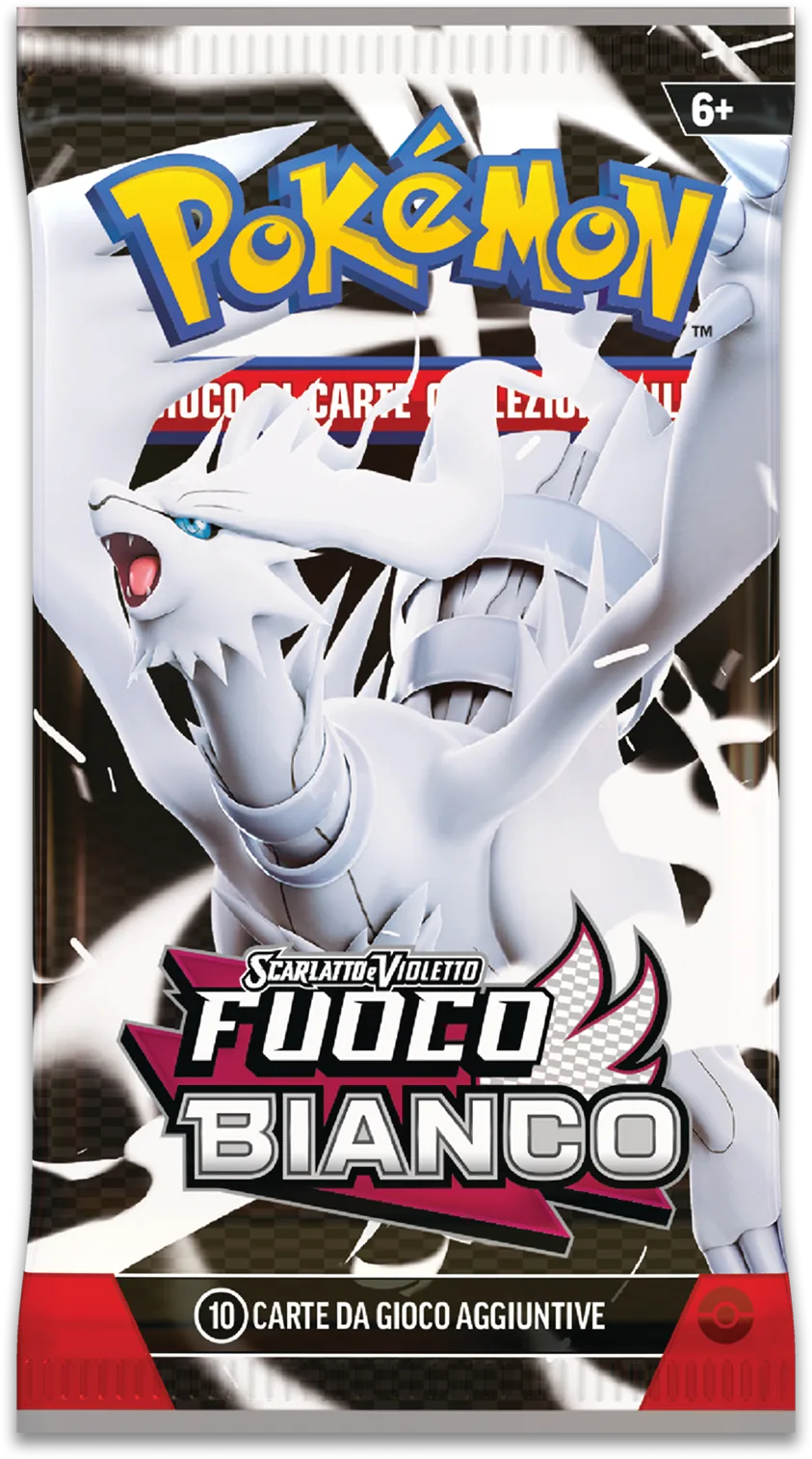 Pokémon GCC: Scarlatto e Violetto – Fuoco Bianco Bundle da 6 buste - Lingua Italiana