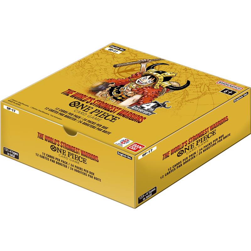 One Piece OP-17 The World’s Strongest Warrior – Booster Box (ENG)