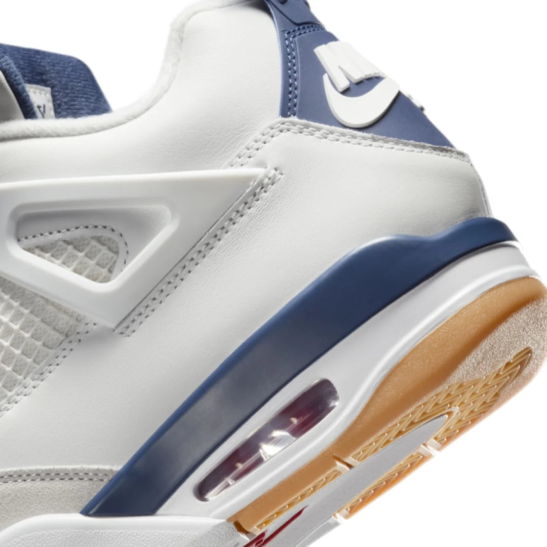 Jordan 4 Retro SB Blu Navy SR5415-100 dettaglio tacco vista ravvicinata