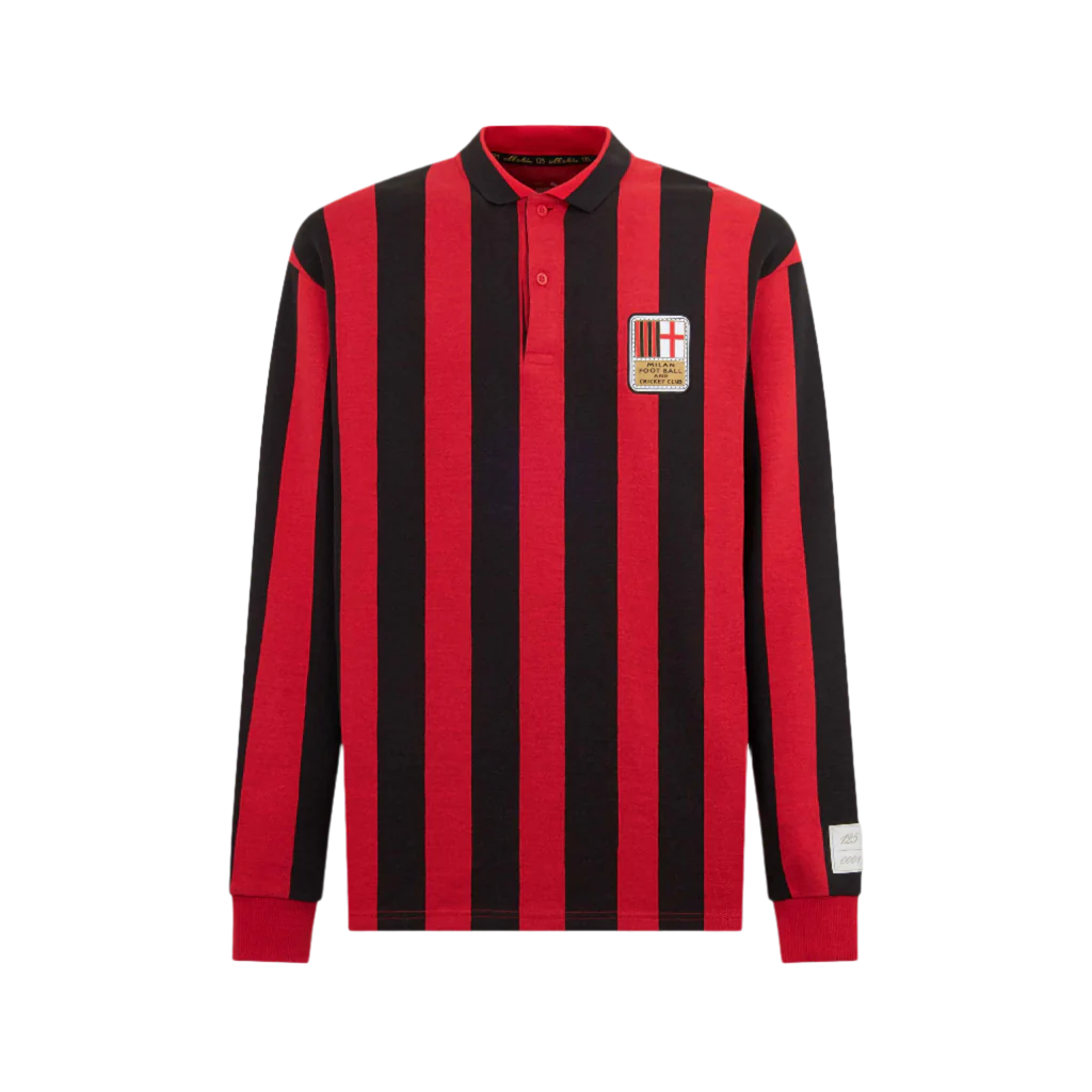 AC Milan 125 Anniversary jersey limited edition 1/1899 vista frontale