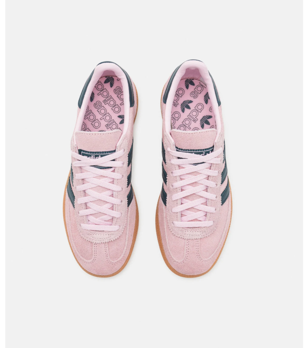 Adidas Handball Spezial Clear Pink Arctic Night Vista dall'alto